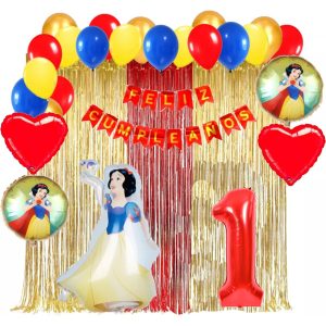 Decoracion Kit Globo Princesa Blanca Nieves Cenicienta