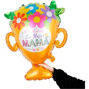 Globo La Mejor Mama Del Mundo Dia Madres Cumpleaños