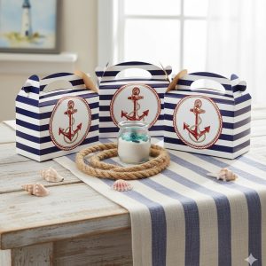 Caja Cajita Feliz Sorpresa X12 Unidades Ancha Mar Marinero